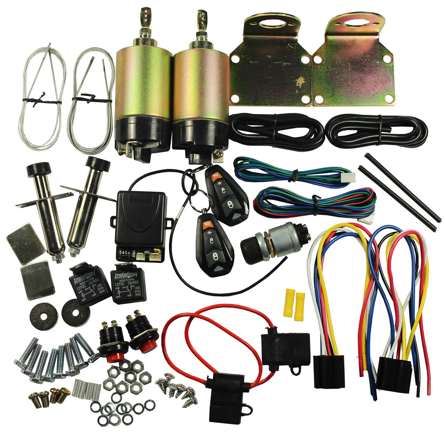 Amazon.com: JDMSPEED New Shaved Handle Door Popper 2 Door